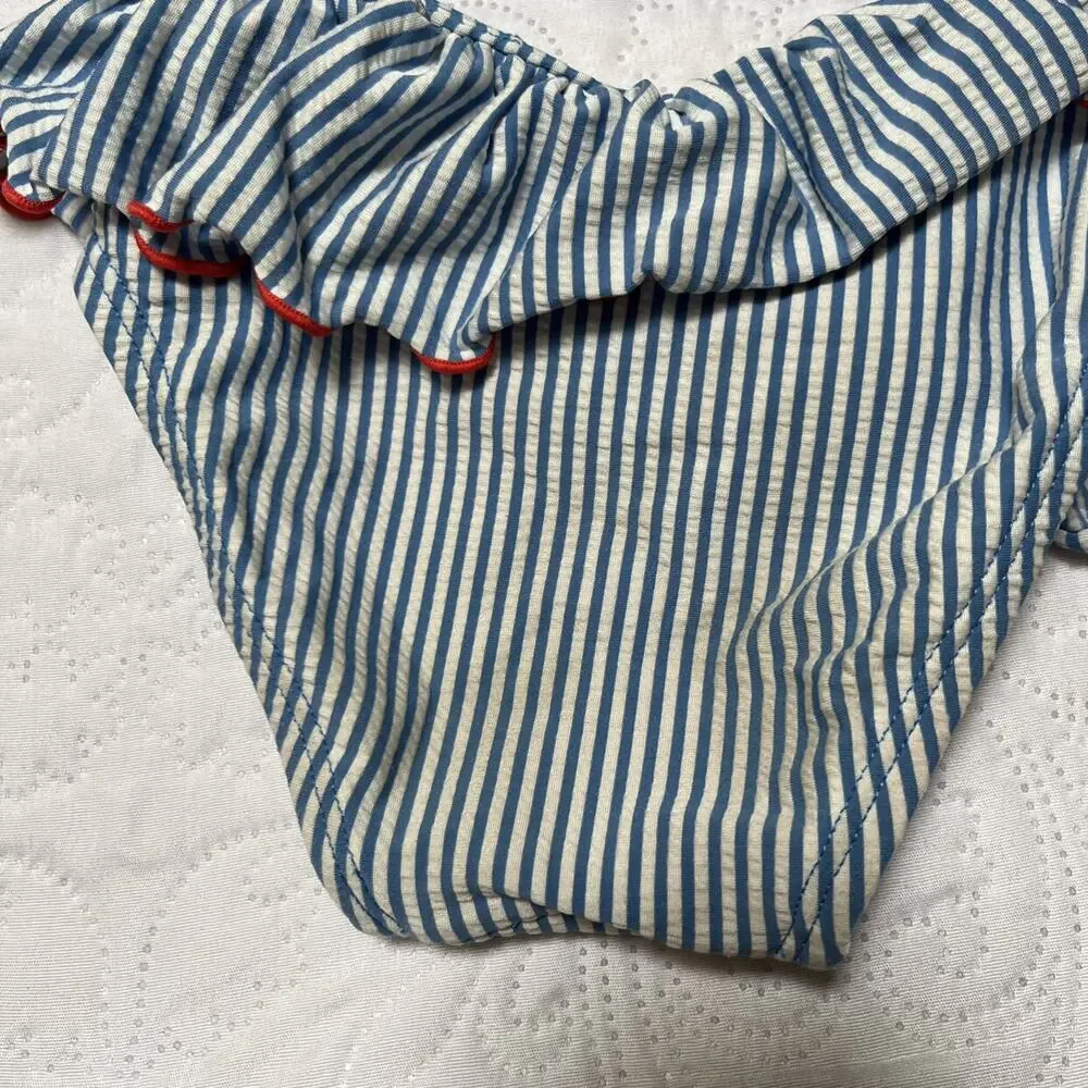 Cat & Jack Seersucker Tankini Swim Suit Size 2T